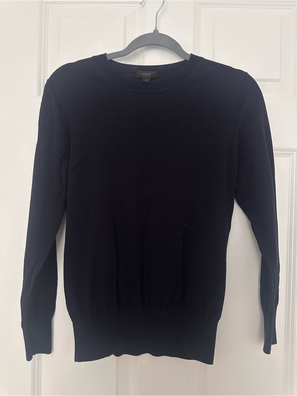 J. Crew Men’s Crewneck Sweater in Black